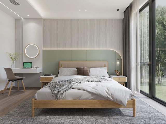 卧室太小放不下床头柜？4种设计巧妙代替，美观又实用