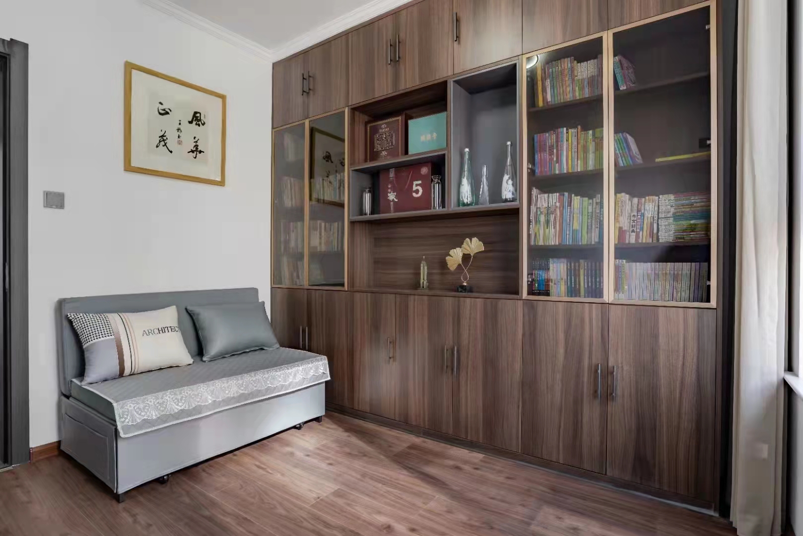 107㎡现代风,极致化利用空间,邻居:我家看起来怎么没有这么大