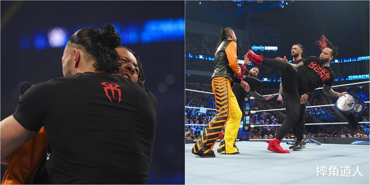 wwe|前WWE英国冠军首秀蓝色阵营，罗曼渴望继续扩张“部落版图”！