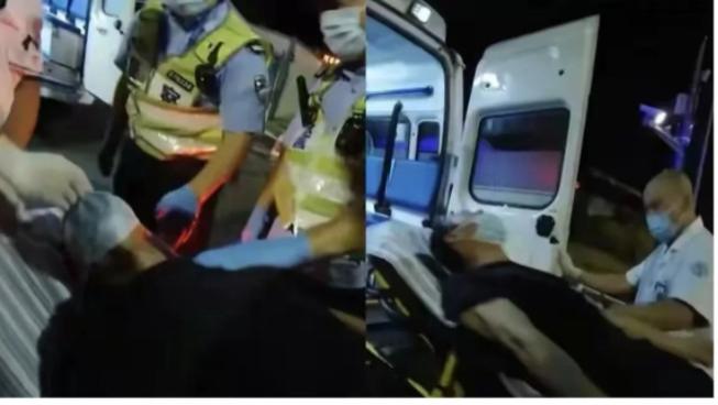 近日，男子听闻妻子出了车祸，连夜从温州赶回江西老家，半路因悲痛四肢抽搐