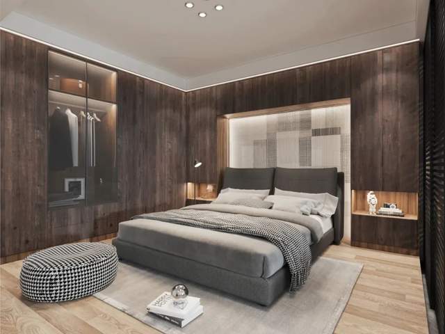 卧室太小放不下床头柜？4种设计巧妙代替，美观又实用