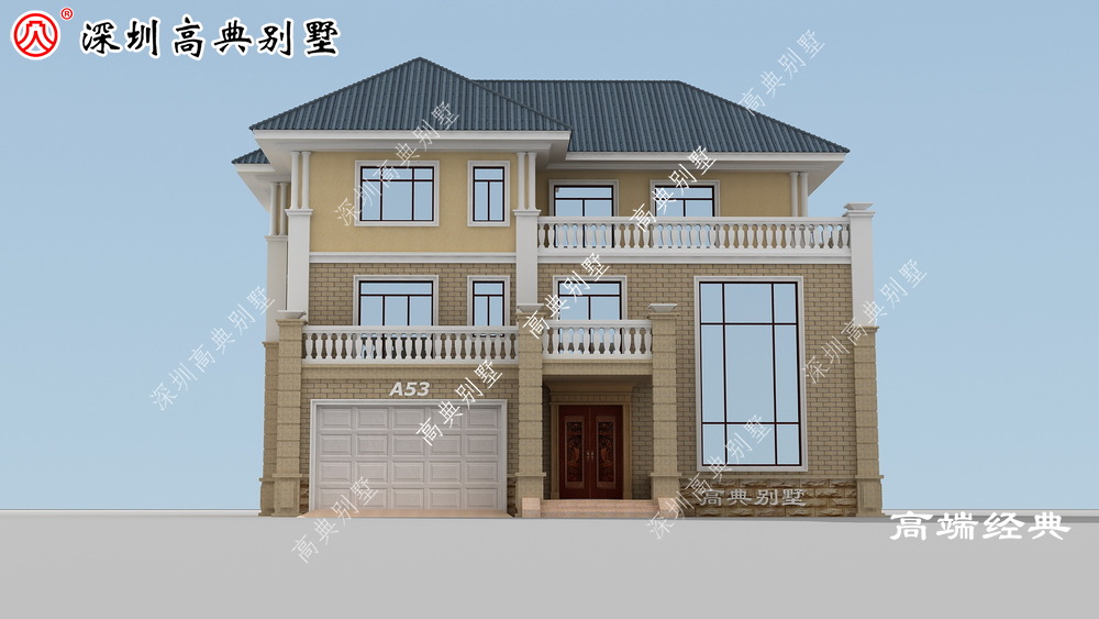 这样的设计和配色,简直是农村别墅的一条清流!经典又耐脏