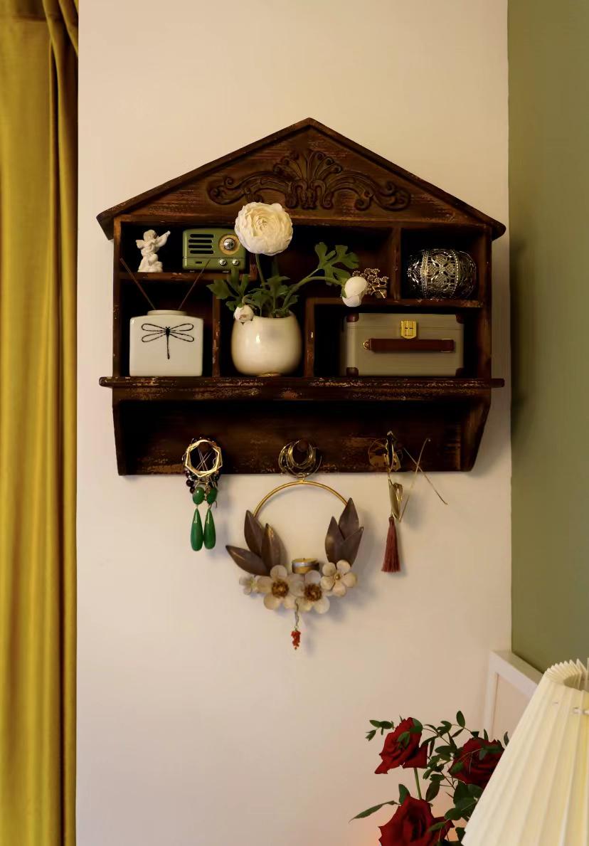 成都独居女孩,用手工装饰38平复古小家,却让无数人惊叹,真的太美了