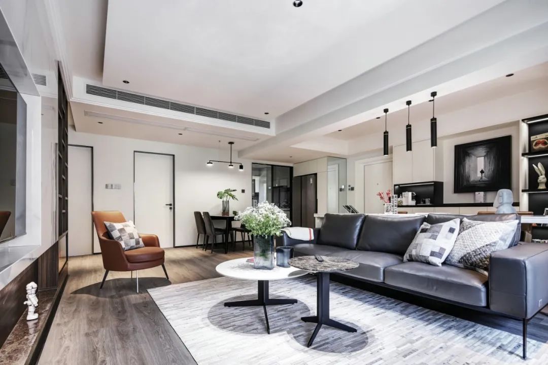 有颜值、能藏能收:这个115m2极简现代之家,是我的梦中情房!