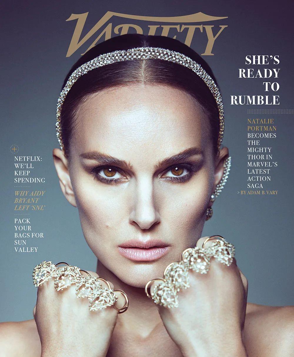 娜塔丽·波特曼|“女雷神”娜塔莉·波特曼杂志封面大片，新片苦练10月增肌塑形