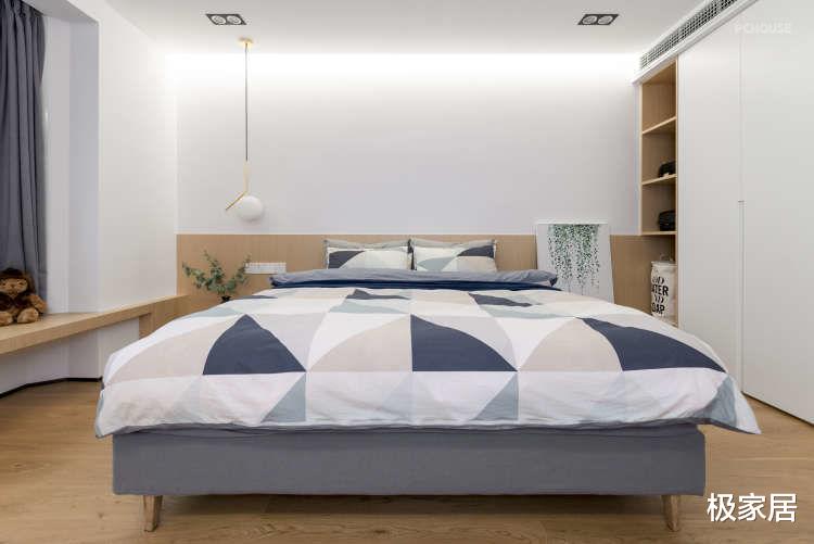 93平的温馨公寓,现代北欧的设计理念,和凌乱说再见