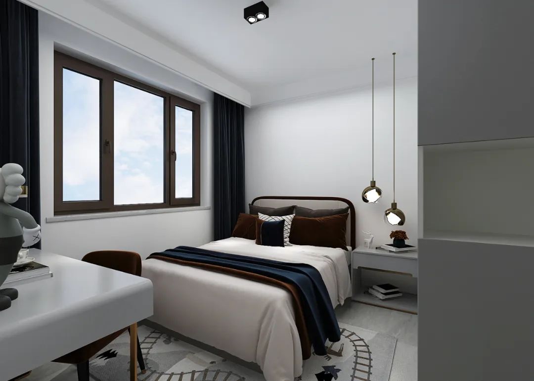 泰安121 ㎡简约风装修案例,宅家不乱,适己居住