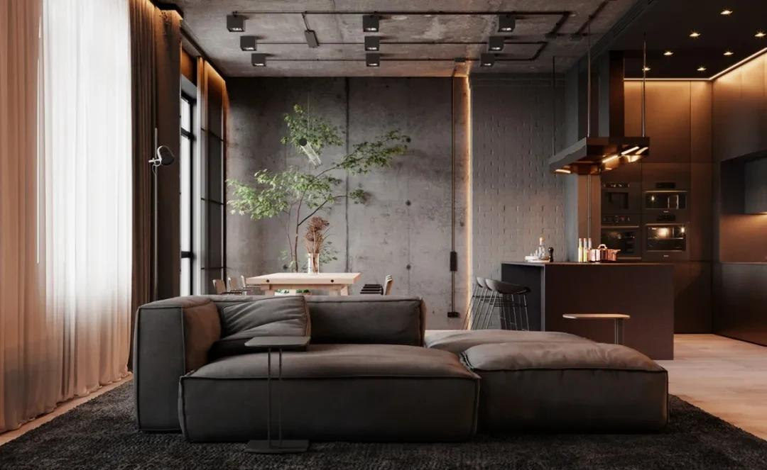 年轻人喜欢自由豁达的工业风，炫酷神秘的黑色时尚，你爱了吗？