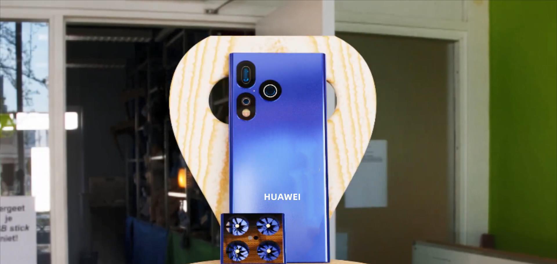 华为|华为P60Pro渲染图：内置mini无人机，看完就想冲动消费一次