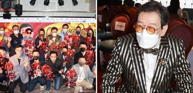 张学友|90岁修哥香港红馆开演唱会,干儿子张学友下跪,众多香港大咖到场