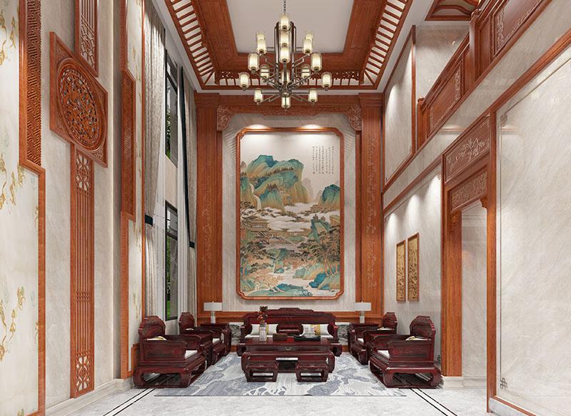 中式红木装修,使空间兼备东方气息与现代感