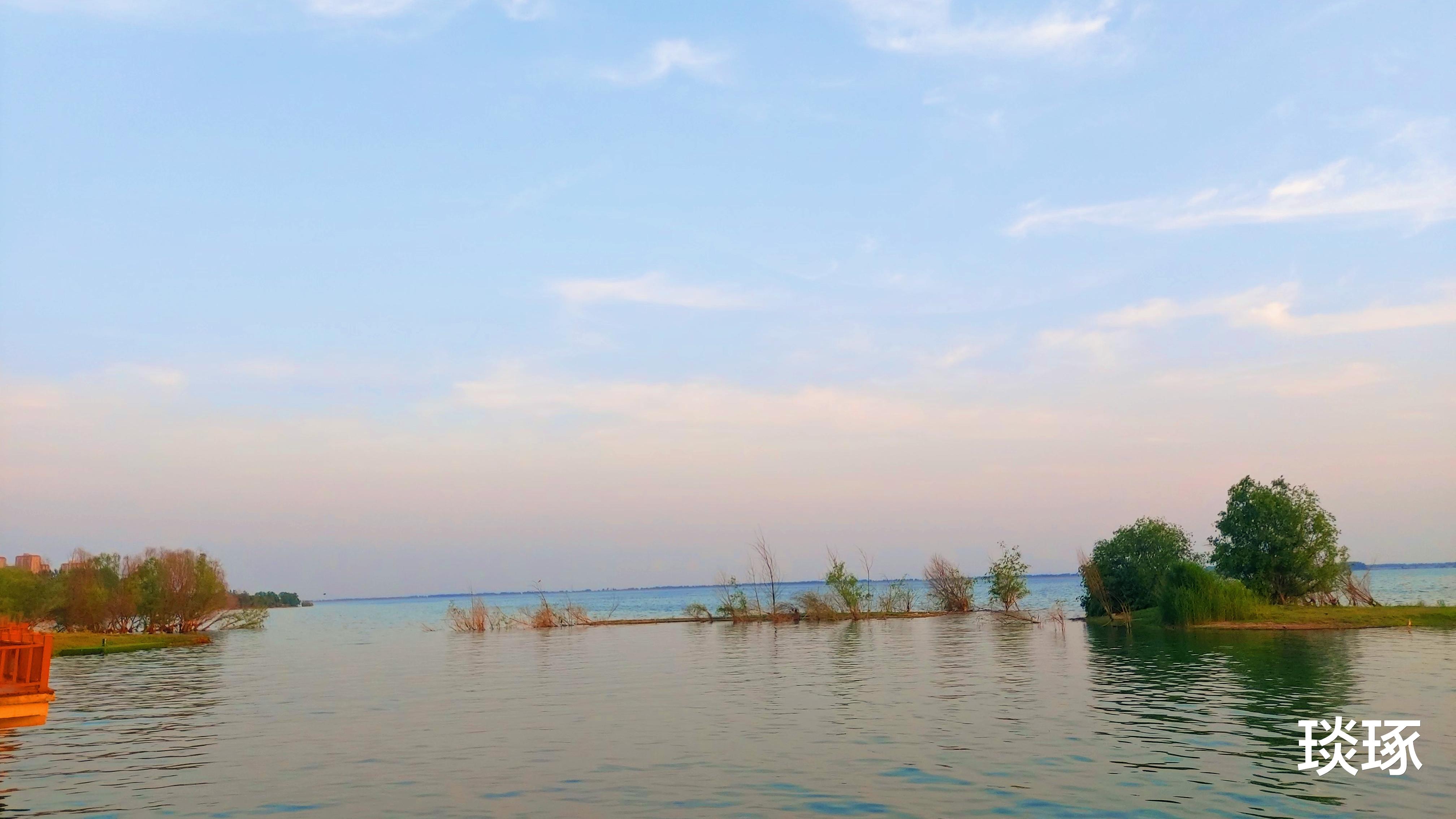自然风光|白龟湖自然风光之落日