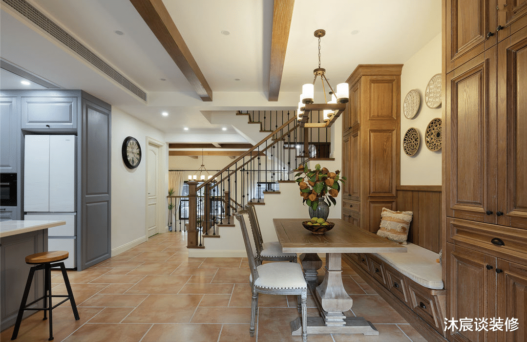 沁人心脾的乡村美式，自然优雅，美好又温馨，吸引邻居们争相模仿