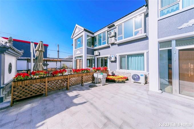 漂流|北京怀柔白河湾福地集贤民宿，村前河流既能龙舟漂流，又能垂钓！