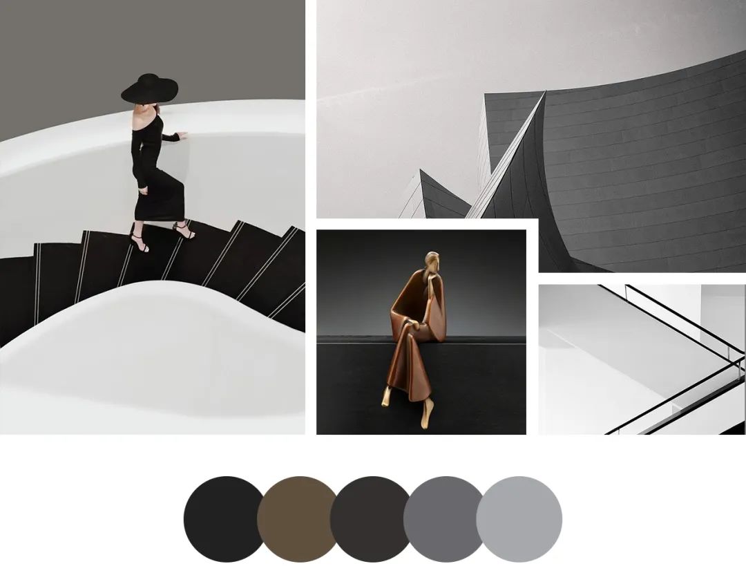 128㎡极简黑白灰,低调含蓄里的情感奔放