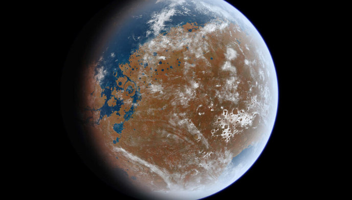 火星过去也温暖过?气候如现在的地球,是真还是假?