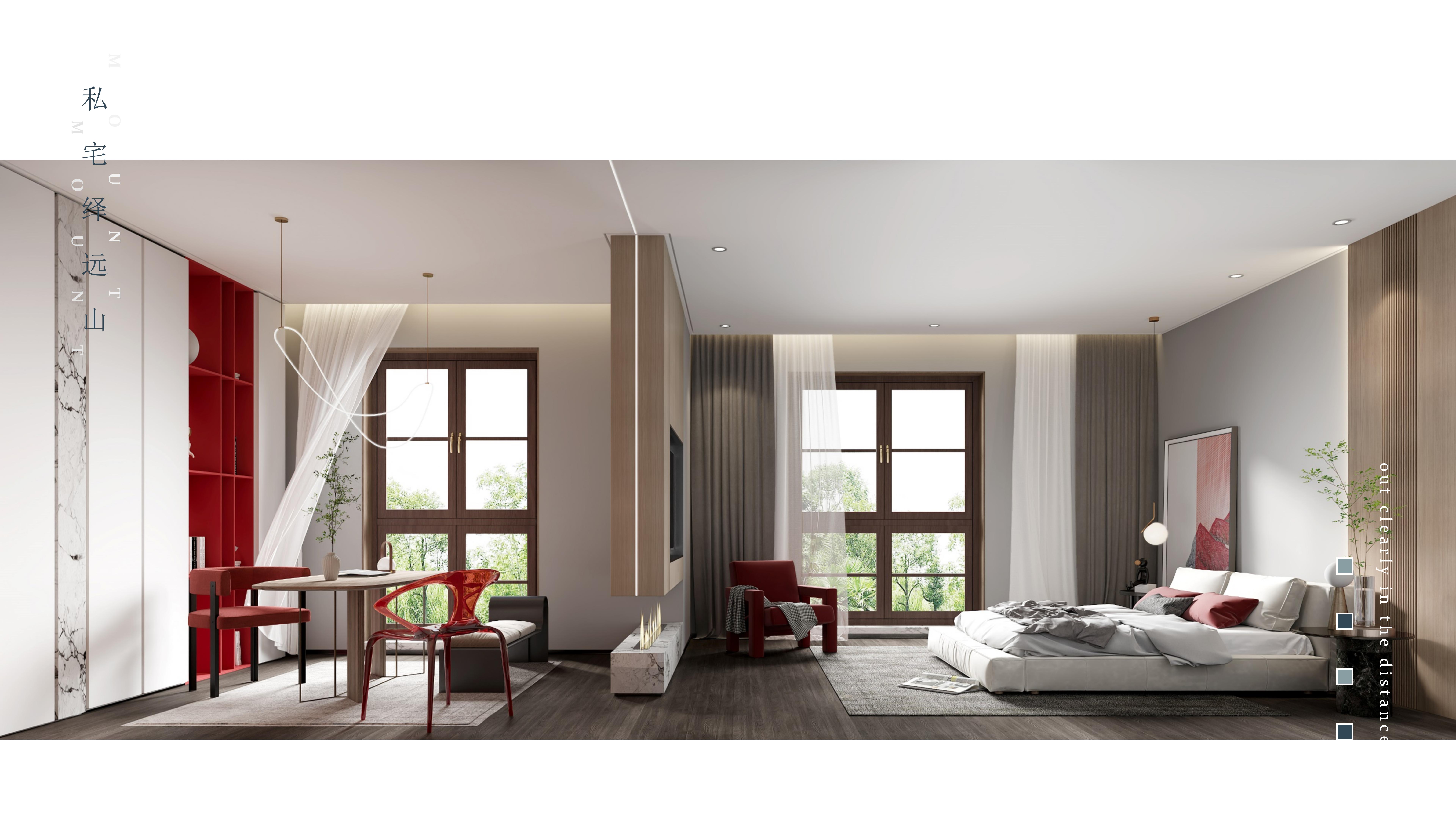 ZEKUI泽DESIGN新中式别墅室内空间设计与现代风格的融合