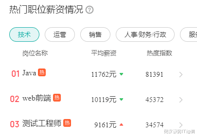 Java|武汉JAVA求职热度81391，平均月薪11762元，五年能存40万！