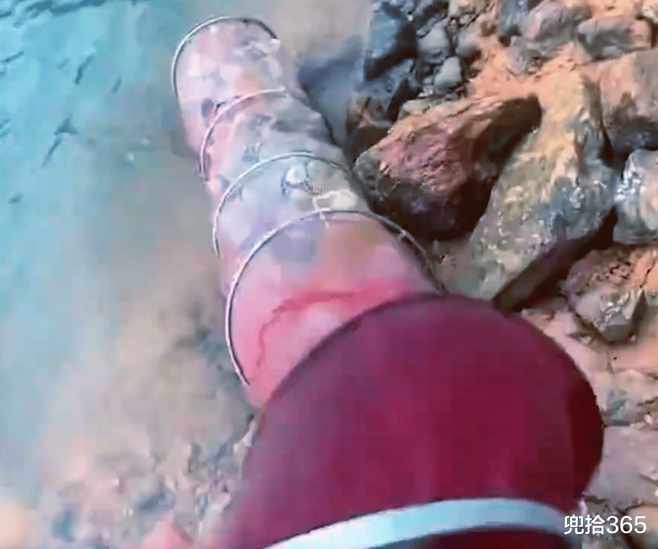 |男子鱼没钓到鱼护却是满的,镜头一转众人乐了,网友:值得发扬