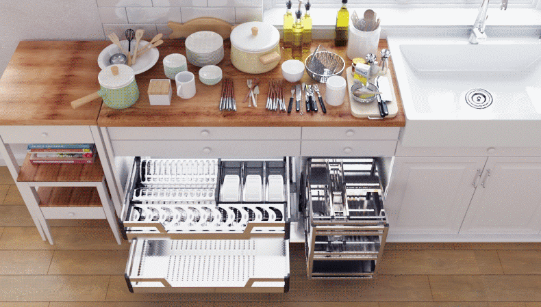 90%家庭厨房都存在这个问题,不合理的收纳,纯属浪费精力