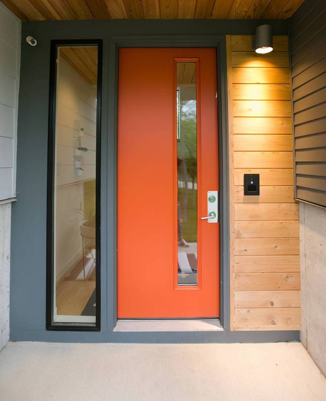 老公难得机智了一回，家里门都这样设计，改善了采光，被我夸了！