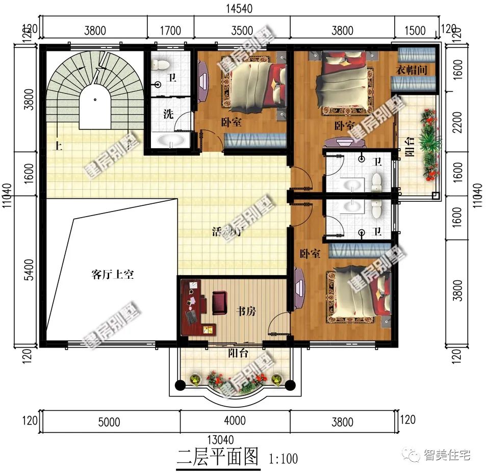 农村建房要讲究实用性,像这栋别墅,既漂亮又很适合乡村生活
