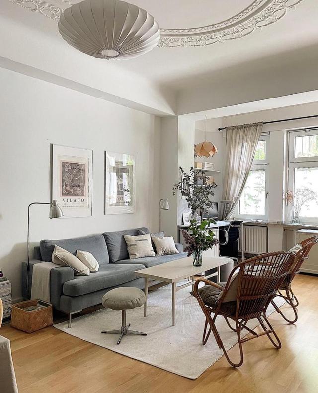 35岁德国女主的家:70㎡,每一个角落都充满着宁静诗意,太美好了