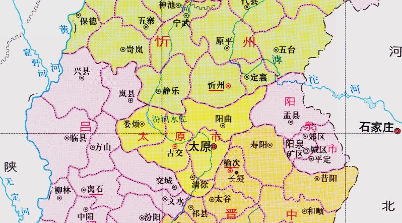 郎木寺|山西省的区划变动,11个地级市之一,太原市为何有10个区县?
