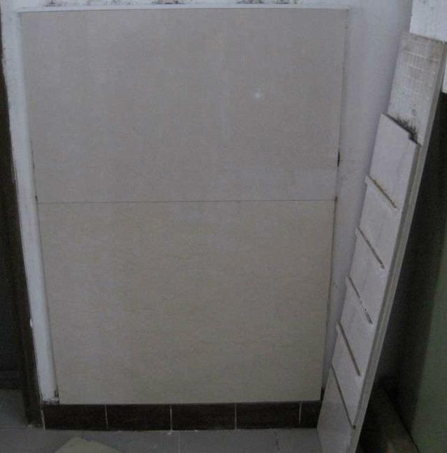 亲戚给我炫耀他家的瓷砖鞋柜，看完自己回家动手也做了一个