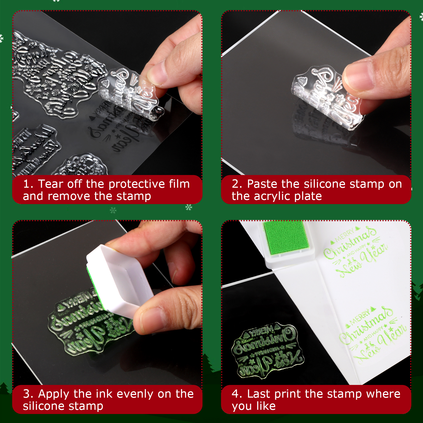 3D打印|如何打造“一见钟情”的亚马逊产品图（圣诞透明印章）？