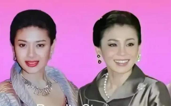 苏提达|苏提达炫耀庆典公务镜头,晒出两位公主合影照,渴望洗牌子嗣站位