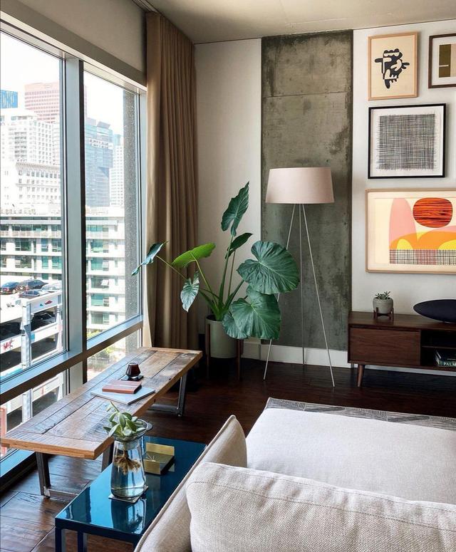 一个兼顾工作与生活,有艺术气息也有生活气息,舒适惬意的家