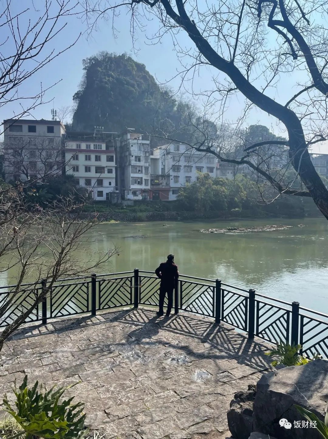 一江之隔大不一样，两种风格的住宅！挺神奇的