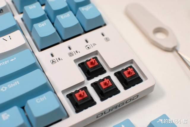 机械键盘|安静!声音太大影响办公,杜伽K320W金牛座三模机械键盘了解一下
