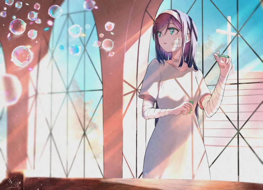 画师|动漫美图:日本画师ツバメノ的插画作品