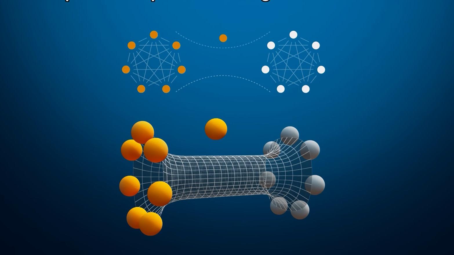 物理学家在量子计算机中创造了一个虫洞