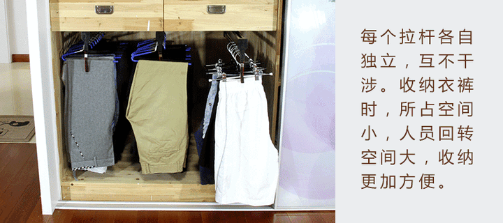知道衣服是要挂的,衣柜格局就好做了