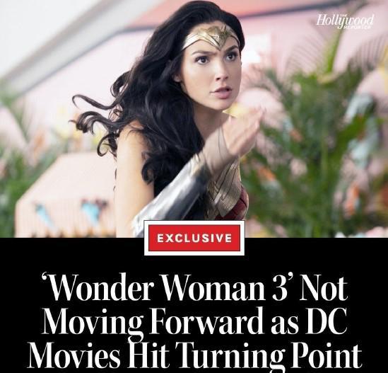 神奇女侠|遗憾!华纳将不再拍摄电影《神奇女侠》第三部