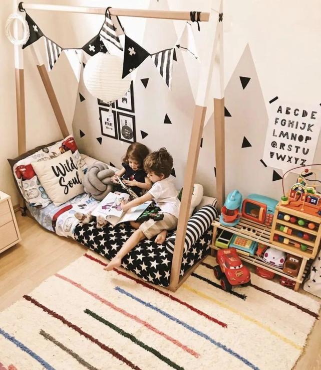 54㎡两娃！瑞士人也爱蜗居，妈妈精心布置小两房，越小越舒服