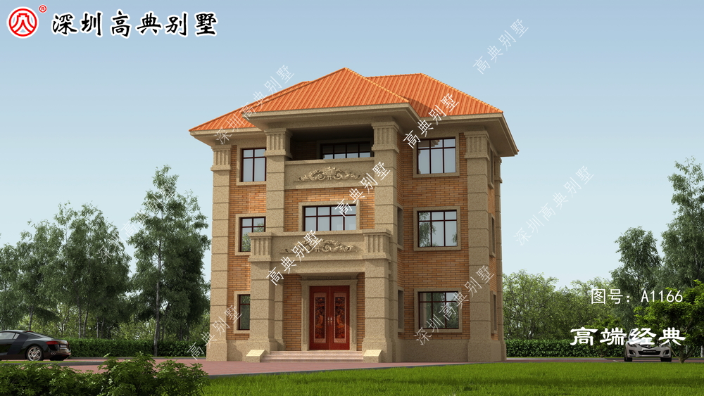 农村自建别墅设计图纸,高清效果图集,总有一个是为你准备的