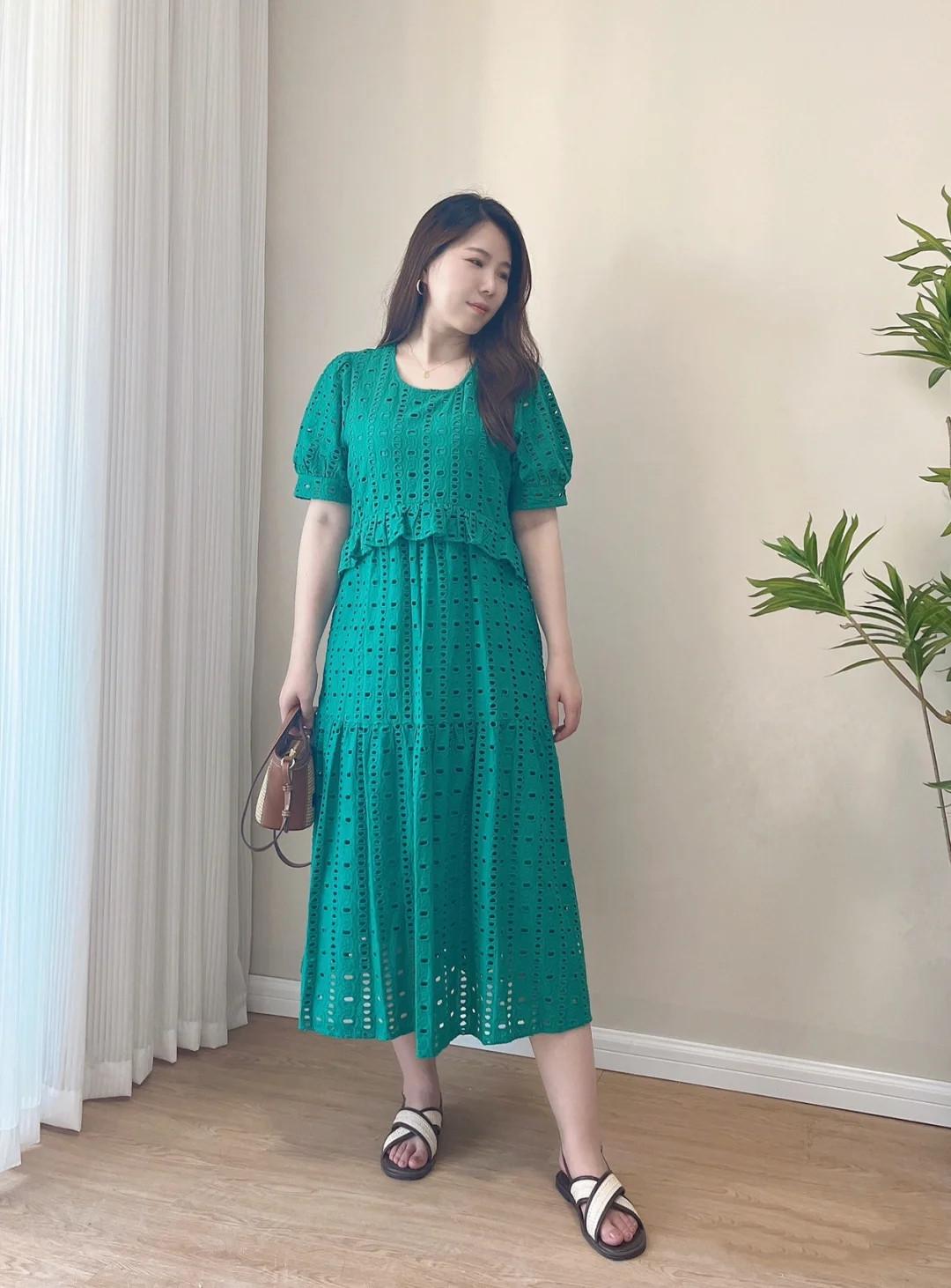 会打扮的“胖女人”有多美?她165cm/142斤,各种美衣美裙都敢穿