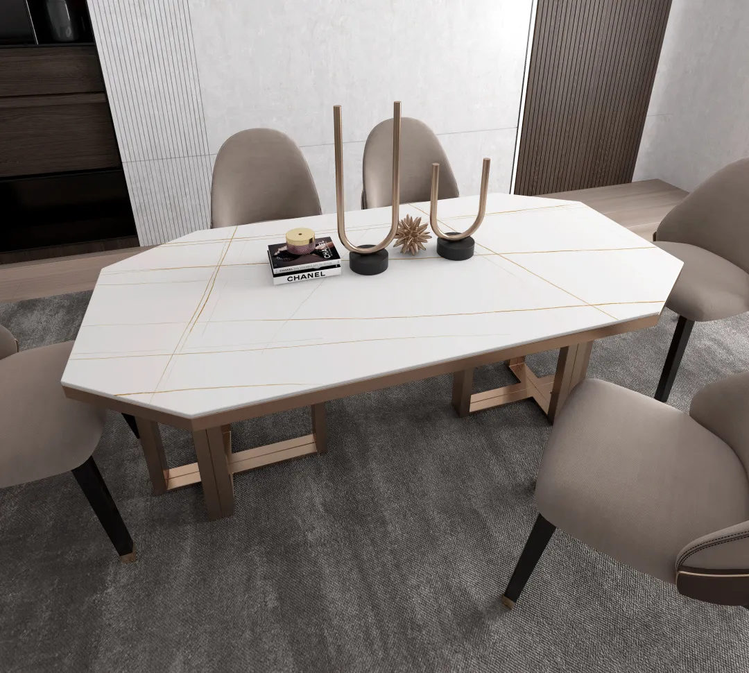 岩板餐桌大行其道，或将取代传统餐桌！