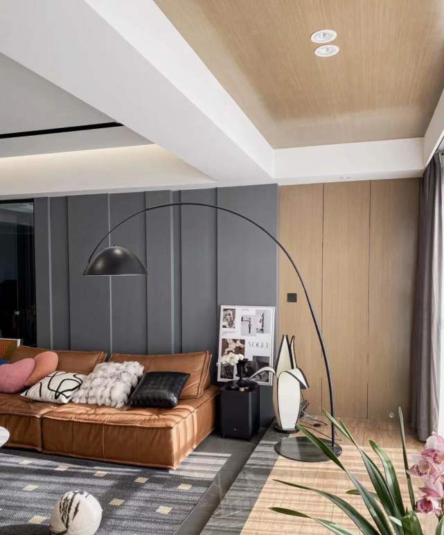 走进她家,才知道什么叫高级大方,光一个客厅就让人赏心悦目