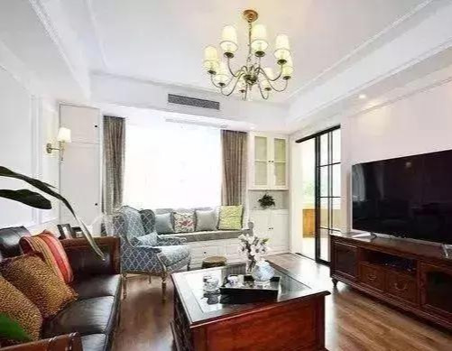 参观同事新房,玄关就把人迷住了,客厅太漂亮,看完好羡慕!