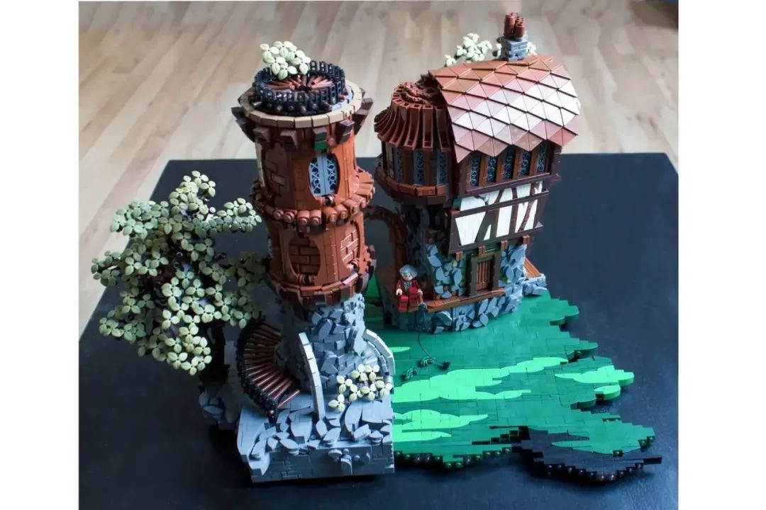 乐高|又见中世纪风格!乐高Ideas作品“浑水垂钓”获得10000票支持
