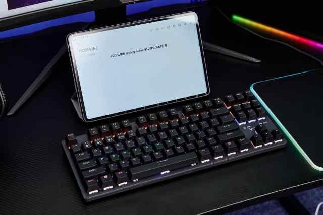 键盘|雷柏V500PRO-87多模版键盘：工作到游戏的需求，只需它即可