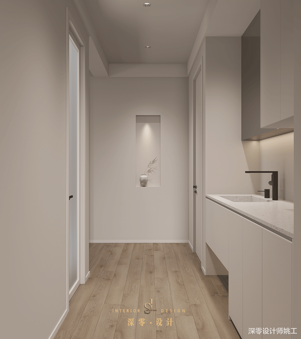 金茂湾214㎡别墅下,藏着4个设计亮点,太适合追求高级实用性户型