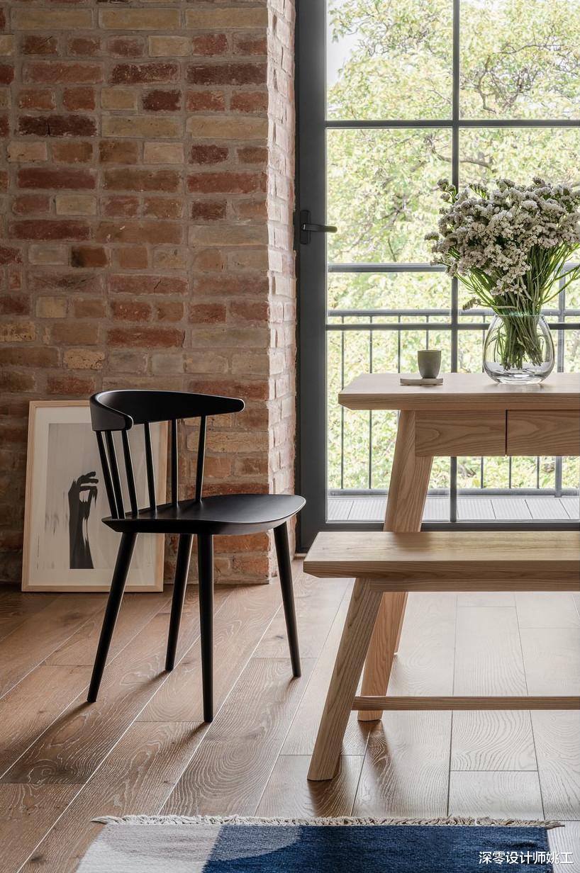 第一次装房,总要来点不一样的吧!56㎡红砖上墙,丝毫不见庸俗