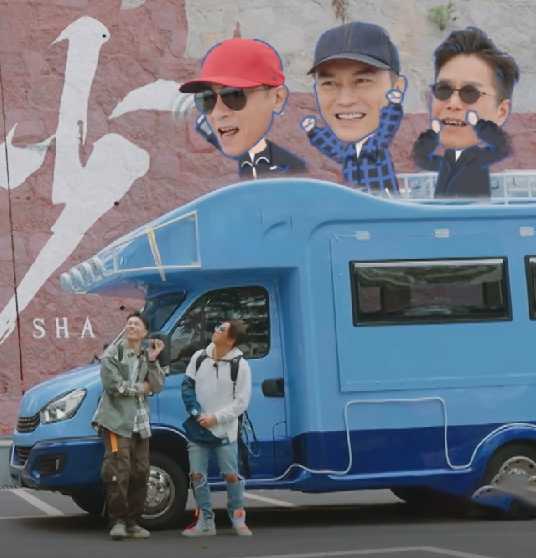 林峰|《大湾仔的夜2》餐车出发！“双龙”只有吴卓羲，林峰没来是为尊重前辈