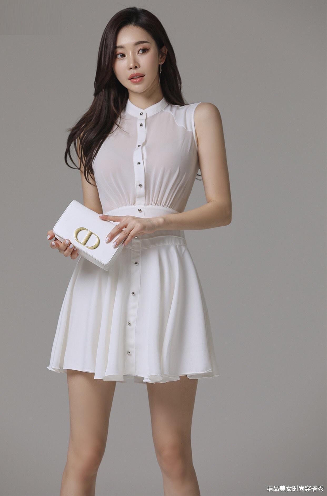 宋祖儿|简约又不失气质的连衣裙让你做职场中的时尚女王